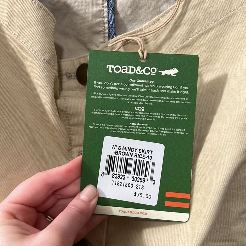 NWT Toad & Co Mindy Skirt - Picture 7 of 10